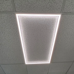 RENO-14GFL-DV-MCCT-MW  R35111--1X4 Pre-Assembled Grid Frame Light