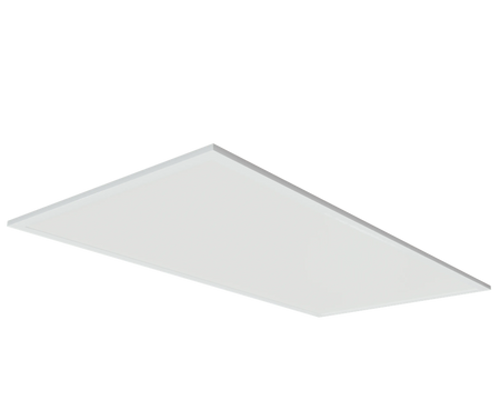 A photo of a 2x4 flat panel, by R35106 - RENO-24BLPL-UNV/347-MWMCCT-HL (no stock until 06/23) - Reno Lighting eCommerce - Maple Electric Supply in Canada