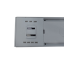 Reno R33213 8ft Linear LED Architectural Strip, 60/80/100W Selectable, White