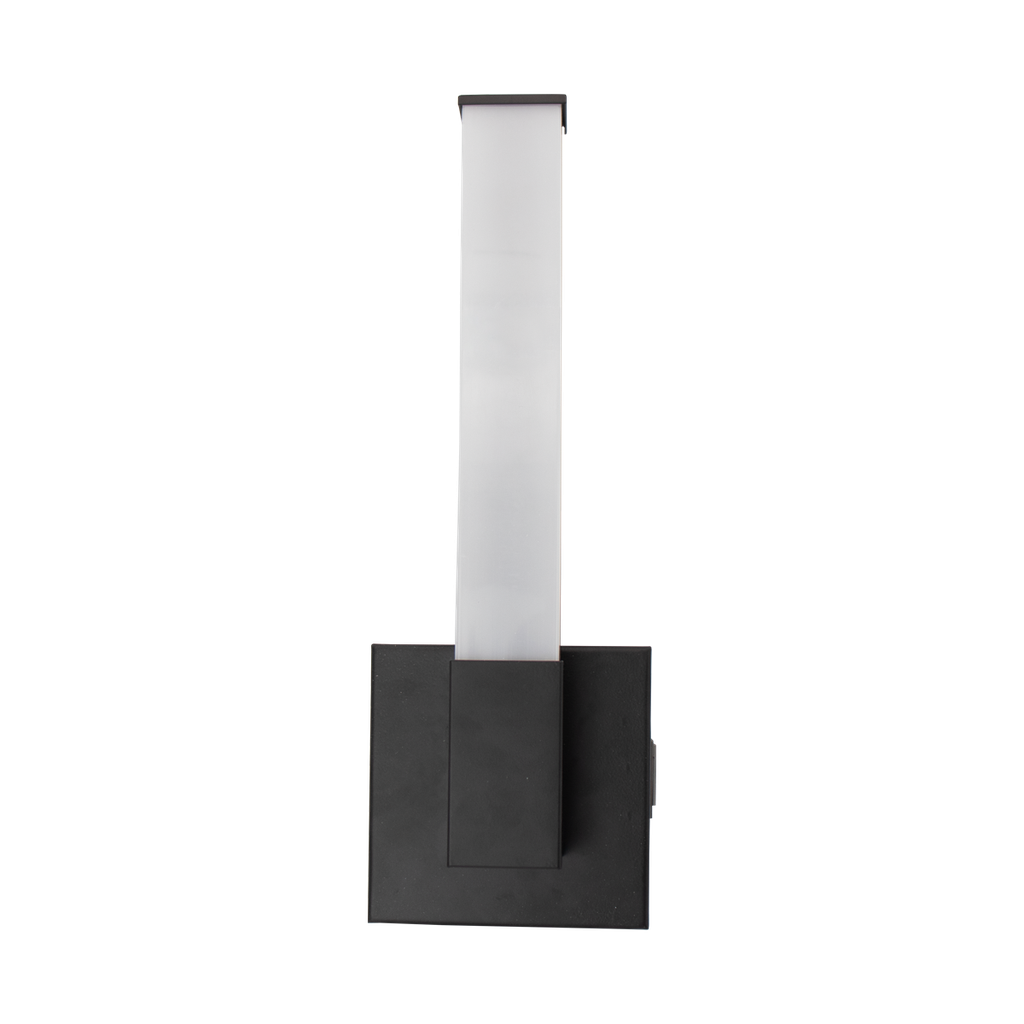 RENO-WSP2032-MCCT-16W-BK Slim Wall Sconce