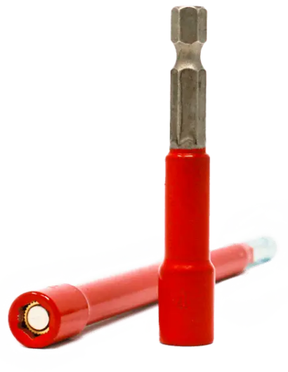 1/4" Red Hex - 2.5" - Maple Electric Supply 