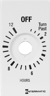 Plate for 12-Hr without HOLD, White (FD12HWC) - Maple Electric Supply 