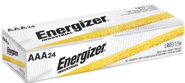 Energizer Industrial Alkaline AAA Batteries, 24 pack - Maple Electric Supply 