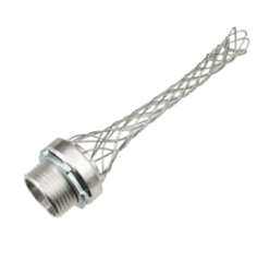 HUB GRIP 3/4" NPT .52-.73, Mesh Strain Relief, Techspan - Maple Electric Supply 