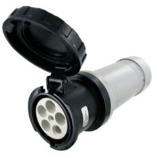 IP67 CONNECTOR 100A 3phase delta 347/600 4P 5W WATERTIGHT, Pin & Sleeve, Techspan - Maple Electric Supply 