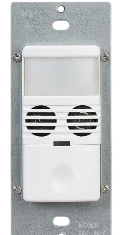 Commercial Grade In-Wall Dual Tech Occupancy/Vacancy Sensor, White - Maple Electric Supply 