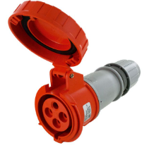 IP67 CONNECTOR 30A  3phase delta 277/480  4P 5W  WATERTIGHT - Maple Electric Supply 