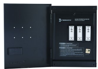 Surge Protective Device, 6-Mode, 120/240 VAC, 1Ph Type 2, Indoor Metal, Connected Equipment Warranty 10 yr $25,000 - Maple Electric Supply 