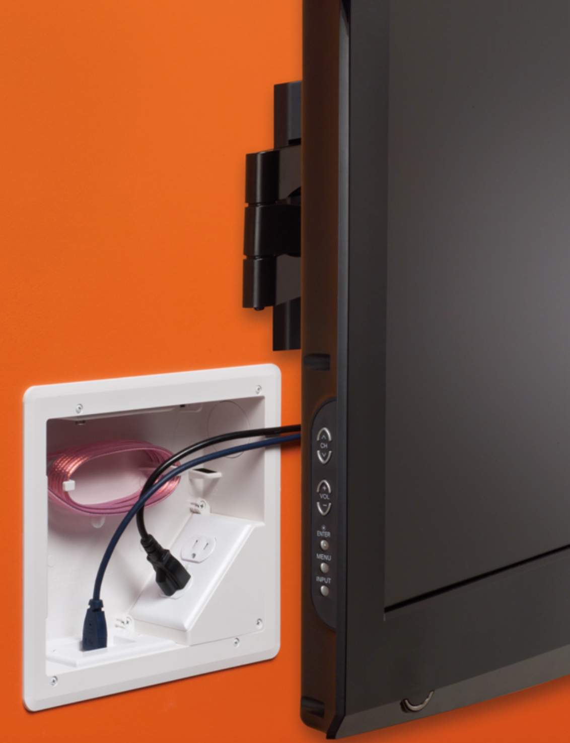 A photo of a , by Arlington TVbox W/ Flange Grounding Clip - Safe & Versatile Install - ARLINGTON eCommerce - Maple Electric Supply in Canada