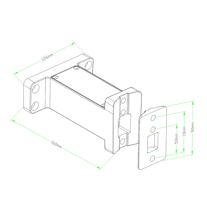 Fotonz FT-SA01 Straight Arm - Maple Electric Supply 