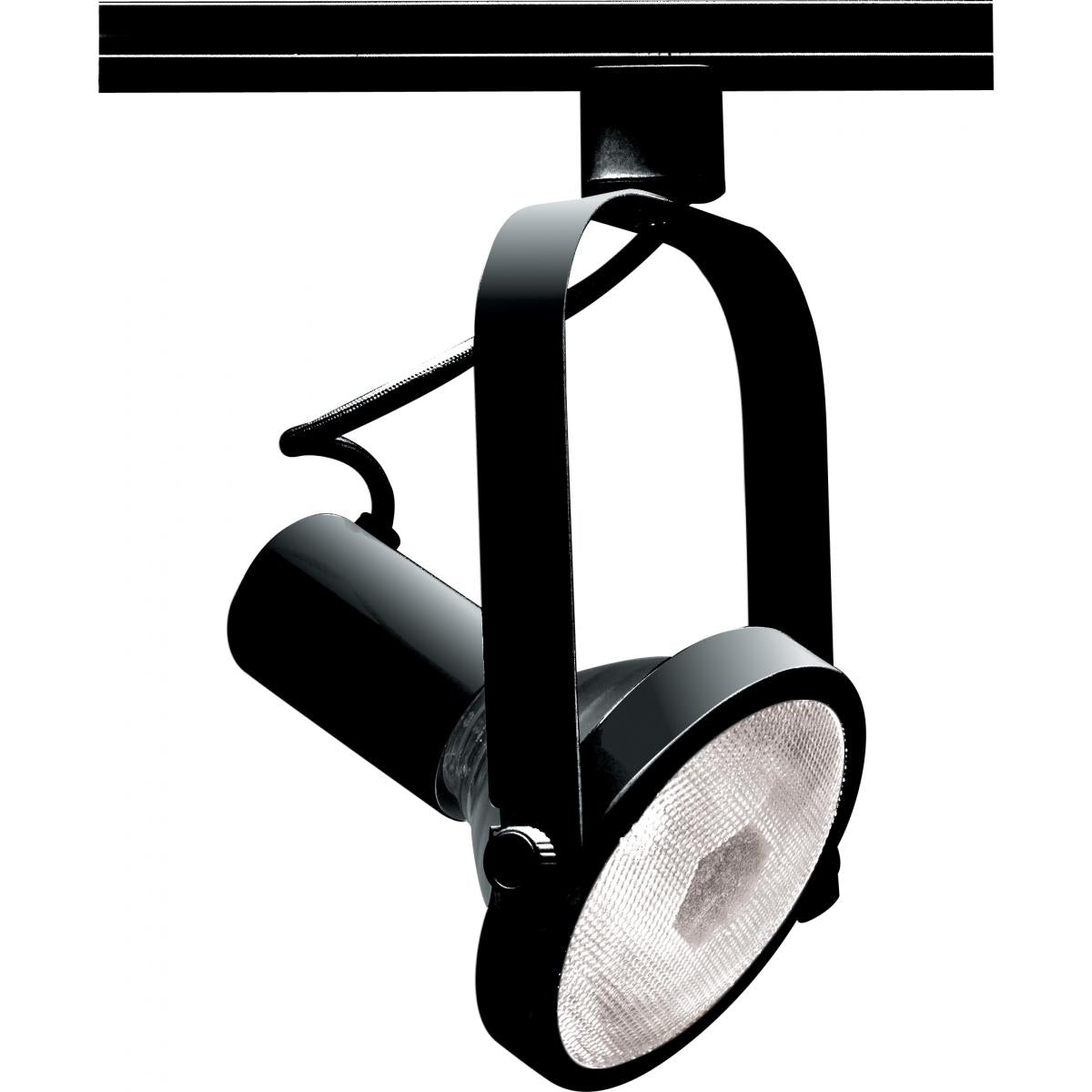BLACK PAR30 GIMBAL RING 1 Light - PAR30 - Track Head - Gimbal Ring - Black Finish