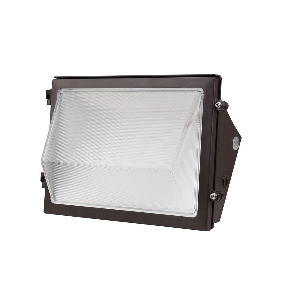 TWP1-PS120-FCCT-H Traditional Wall Pack, PowerSet 120/105/90W, FieldCCeT 3000/4000/5000K, 120-347V, 0-10V Dimming, Photocell, Bronze