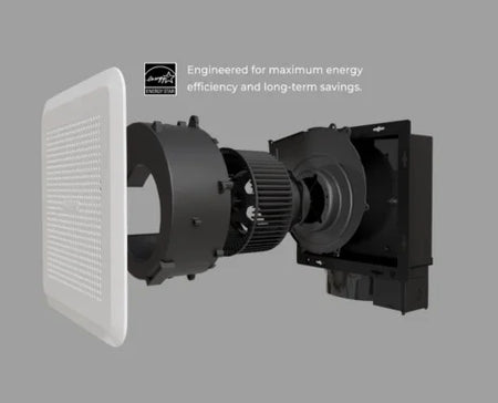 VF60110VS1 Visper VF60110VS1 Exhaust Fan | 60/90/110 CFM Energy Star Quiet Bathroom Fan