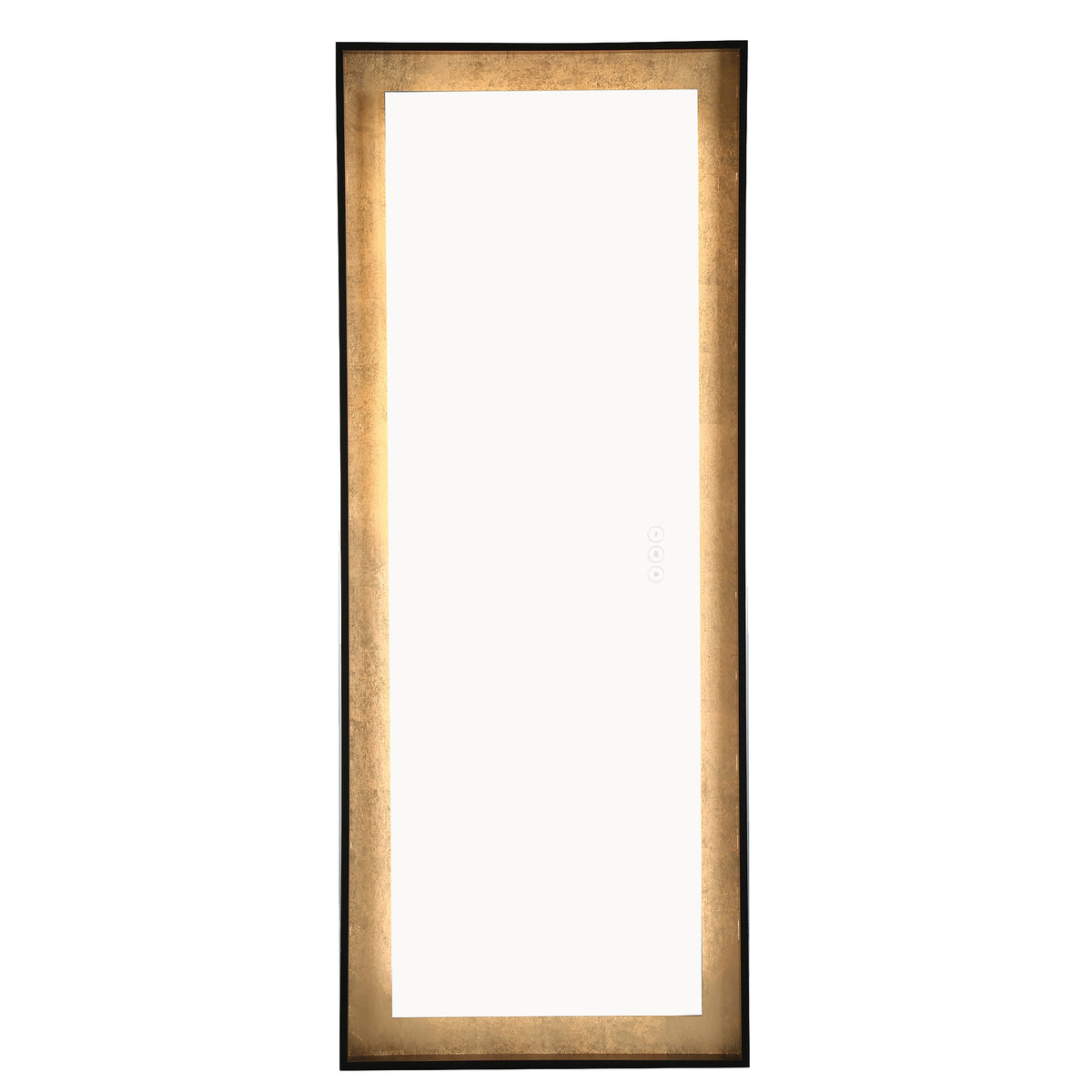 Eurofase Anya 26" x 65" LED Mirror, Anodized Black, front view