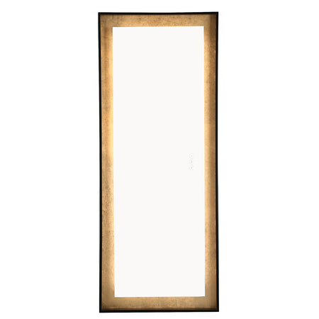 Eurofase Anya 26" x 65" LED Mirror, Anodized Black, front view