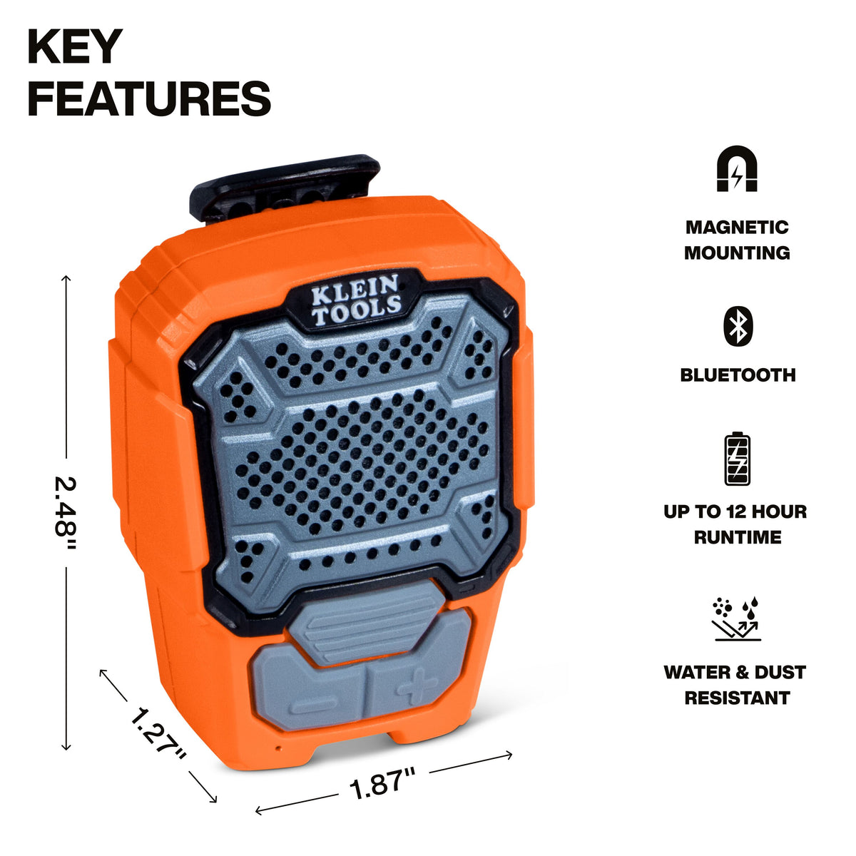 AEPWS1 WEARABLE BLUETOOTH SPEAKER