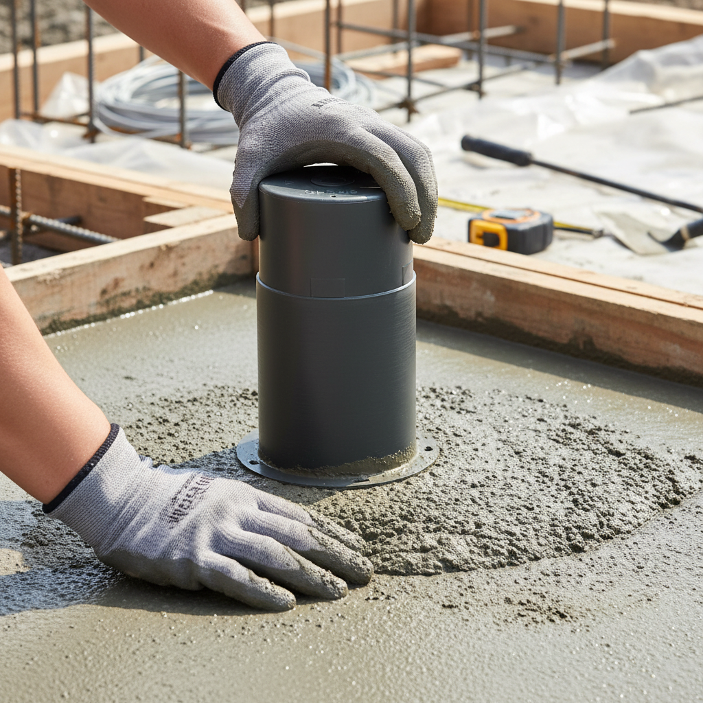 Arlington 3" Concrete Pipe Sleeve - Economical Cable Conduit Solution