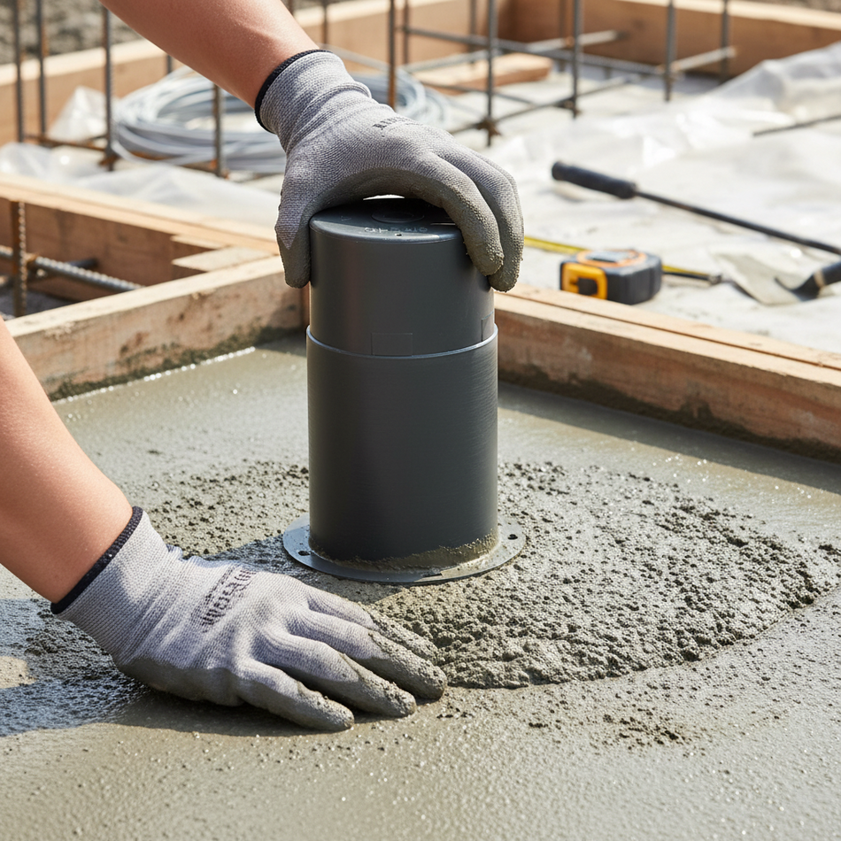 Arlington 3" Concrete Pipe Sleeve - Economical Cable Conduit Solution