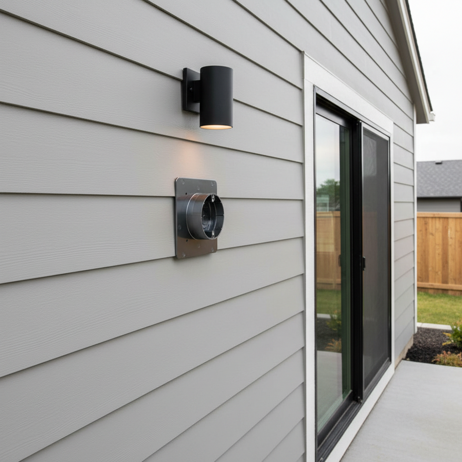 Arlington Flange Box - Non-Metallic, Flanged Fixture, 5/8-7/8 Wall