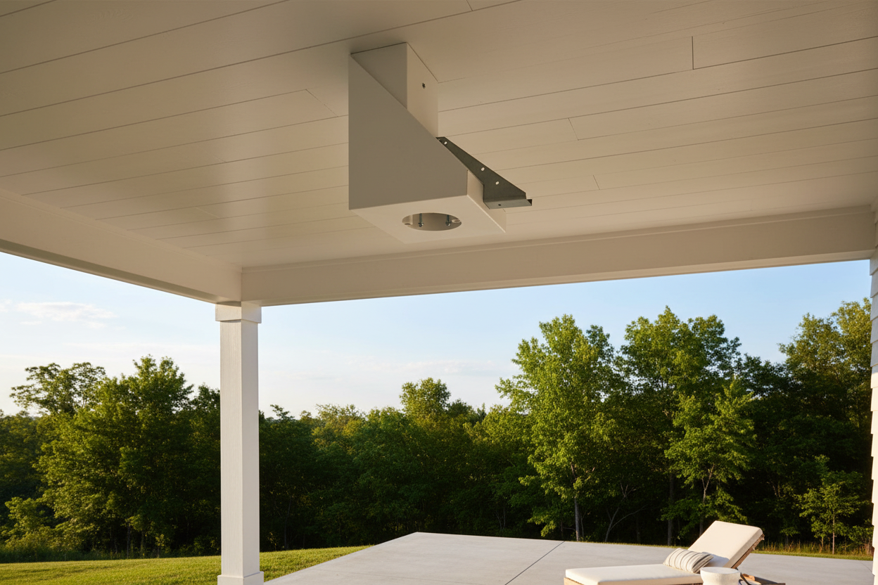 Arlington Sloped Ceiling Fan/Lig - 16" Bracket, 45° Angle