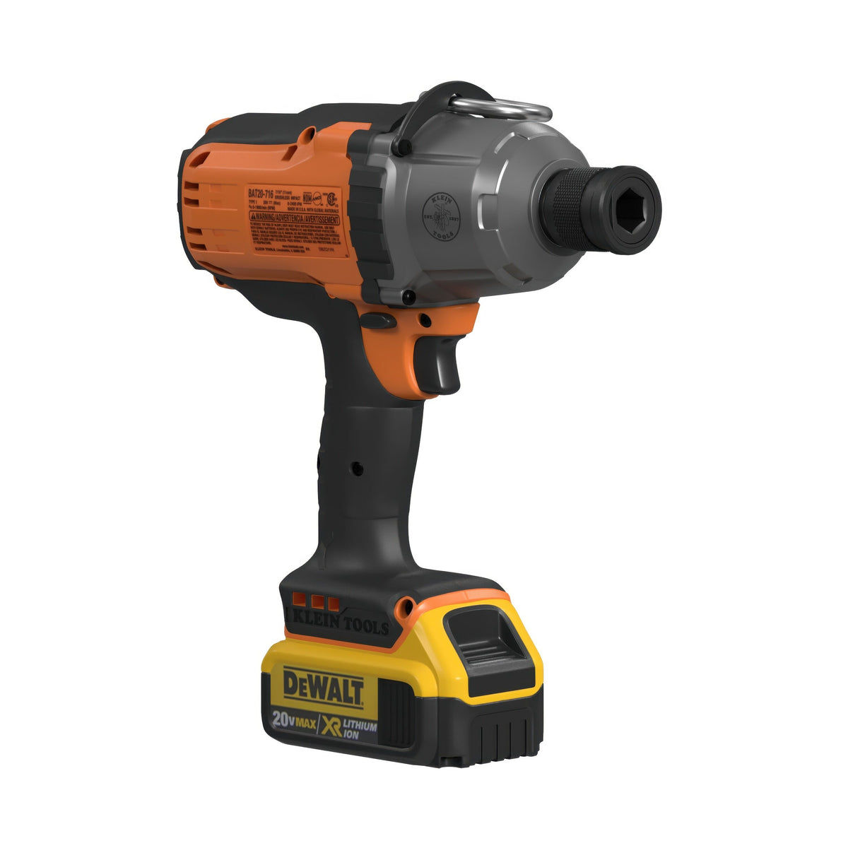 Battery-Operated Impact Wrench, 7/16" Tool Only