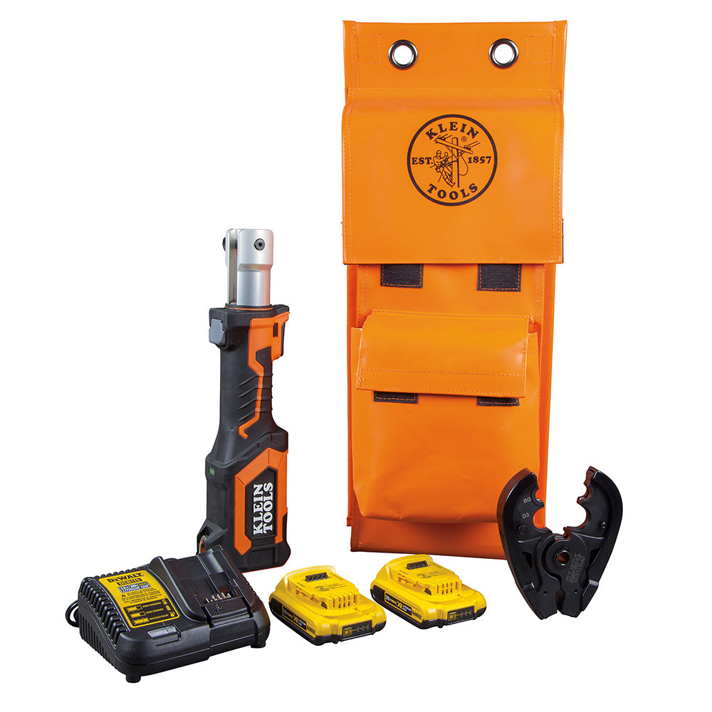 Battery-Op 7-Ton Cable Cutter/Crimper, Tool Only