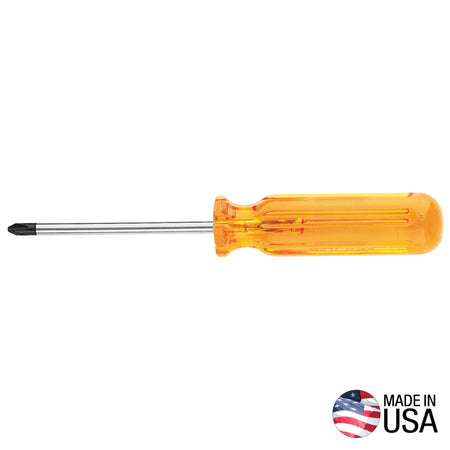 Klein Tools BD122 Profilated #2 Phillips Screwdriver 4-Inch - detail view