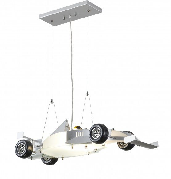 Bethel Children's Silver Race Car Light Fixture