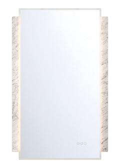 Eurofase Sadona 27" x 42" Mirror, Marble, front view