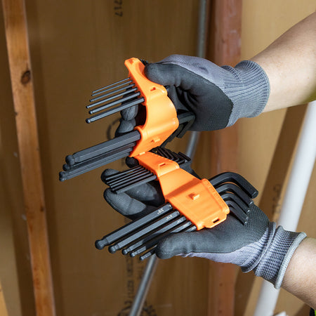 BLS10M Wrenches Long Ball-End Hex Key Set, Metric, 10-Piece