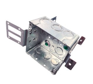 52171-KSSX Square Steel Junction Box with wraparound bracket