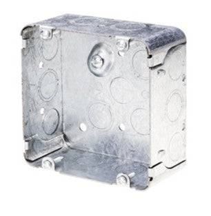 72171-K 4-11/16" square junction box with concentric knockouts, , Ortech - Maple Electric Supply 