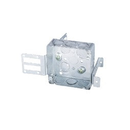 52151-KSSX Square steel junction box with wraparound bracket