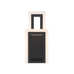 Eurofase Inizio 16" LED Wall Sconce, Matte Black, front view