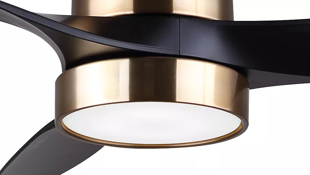 A photo of a , by LUELL Ceiling Fan - CF52LUE3GD - Canarm eCommerce - Maple Electric Supply in Canada