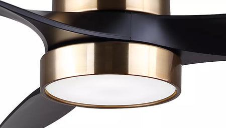 A photo of a , by LUELL Ceiling Fan - CF52LUE3GD - Canarm eCommerce - Maple Electric Supply in Canada