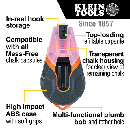CHLK100 Quick-Fill Manual Chalk Line