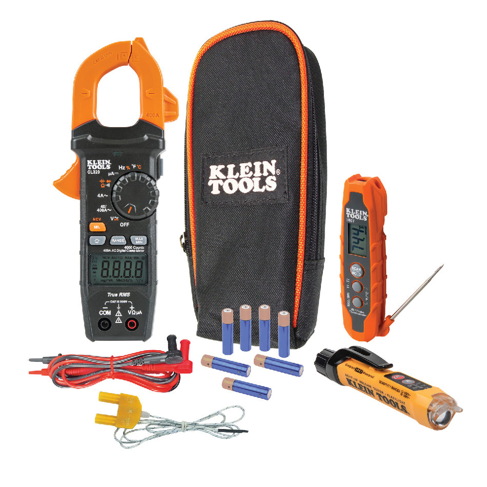 CL320 HVAC Digital Clamp Meter, AC Auto-Ranging 400 Amp