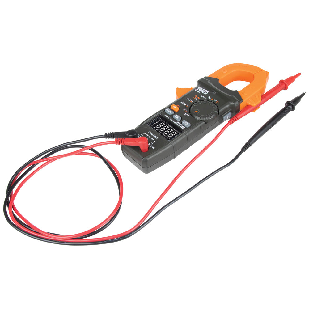 CL390 Klein Tools AC/DC Digital Clamp Meter, auto-ranging, 400 A