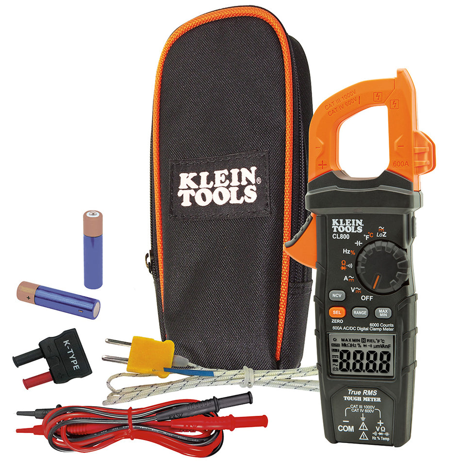 Digital Clamp Meter AC/DC Auto-Ranging