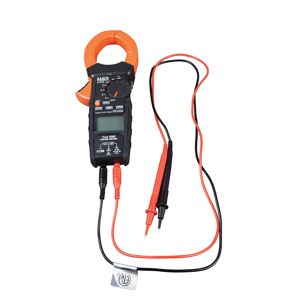 2000A Digital Clamp Meter, Clamp Meters, Klein Tools - Maple Electric Supply 