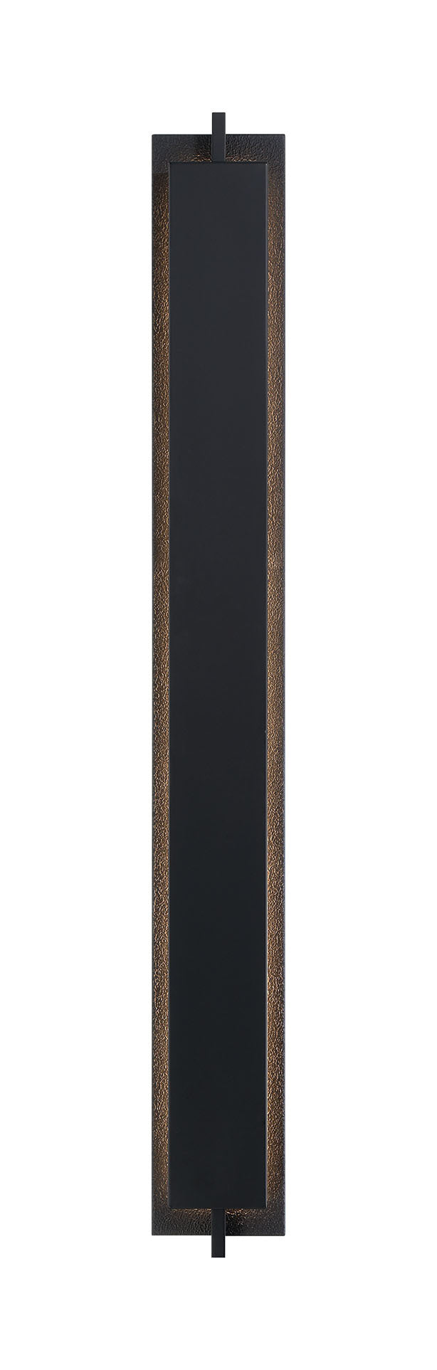 Eurofase Tribek 46" LED Outdoor Wall Light, Matte Black, front view