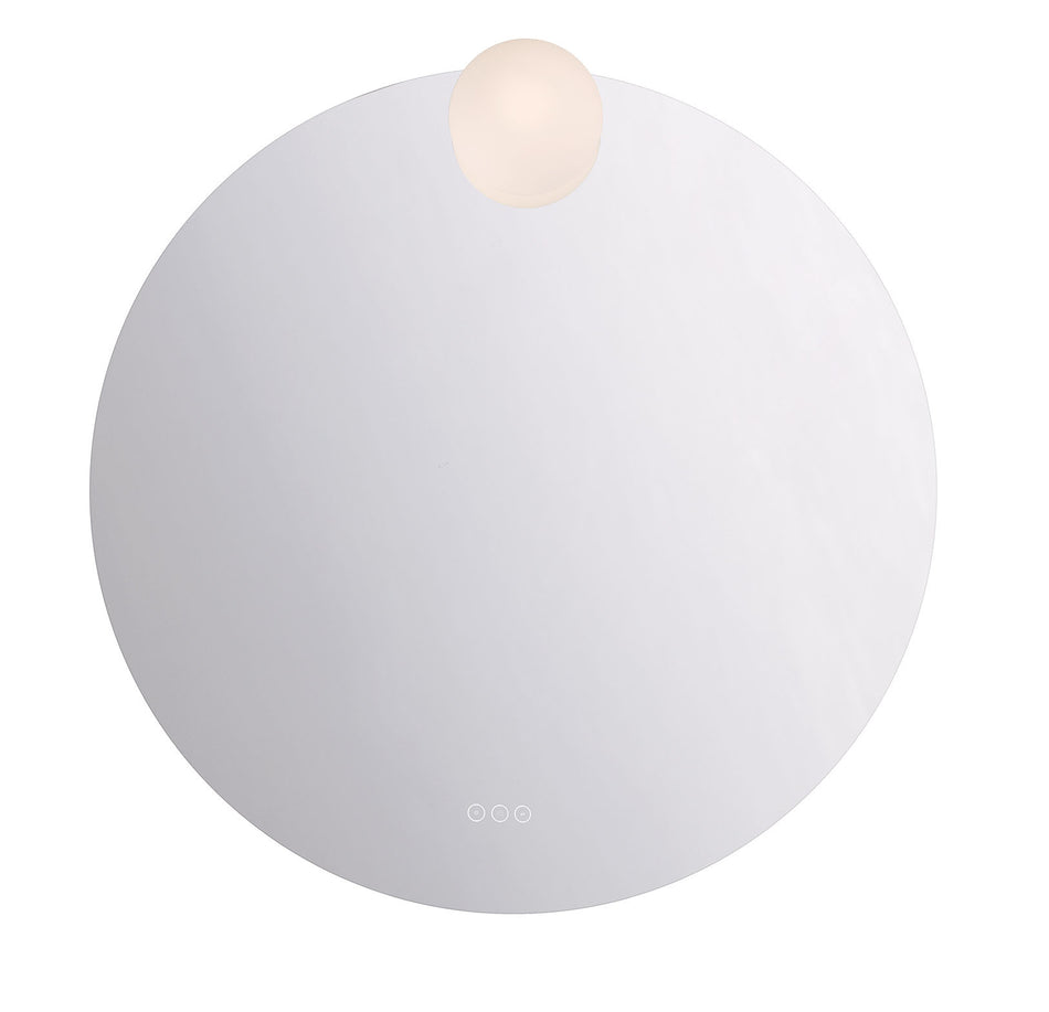 Eurofase Gia 37" x 37" LED Mirror, Mirror, front view