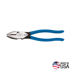 Heavy-Duty Lineman's Pliers with Crimping, 9-Inch
