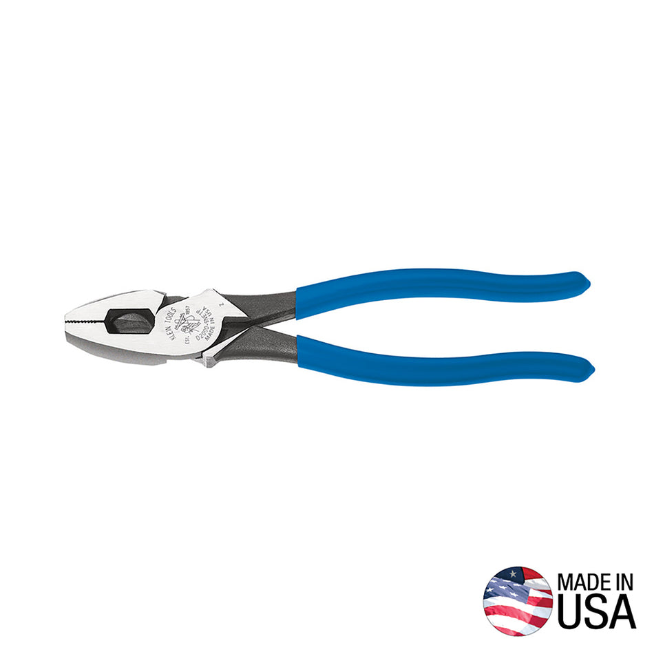 Heavy-Duty Lineman's Pliers, Fish Tape Pulling, 9-Inch
