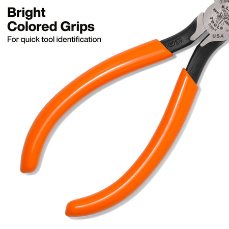 Klein Tools D203-7 Long Nose Pliers Side-Cutting, 7-Inch - additional view