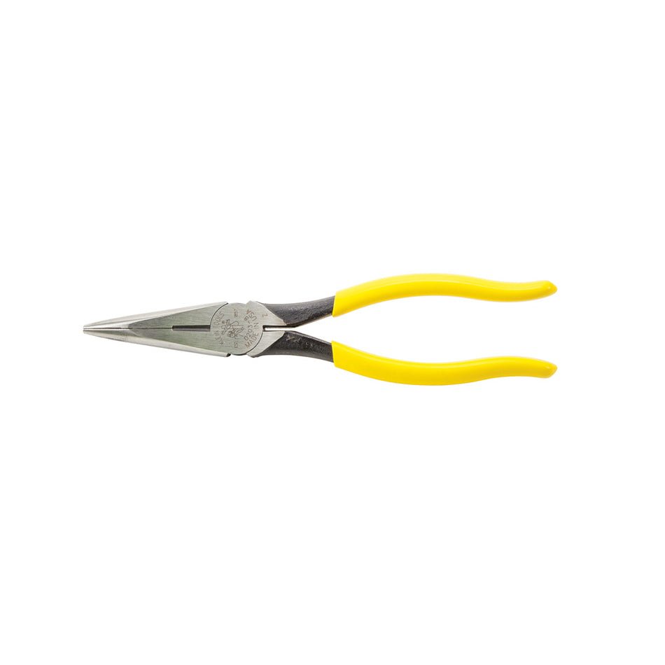 Klein Tools D203-8 8" Long Nose Pliers Side-Cutting