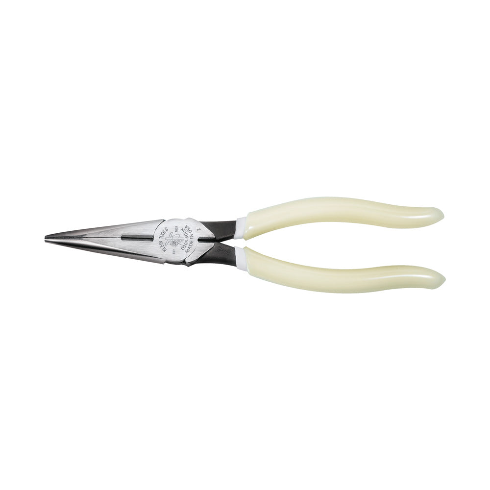 Klein Tools D203-8 8" Long Nose Pliers Side-Cutting - additional view