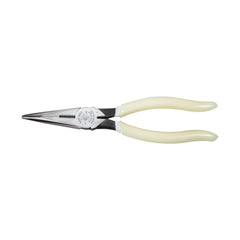 Long Nose Pliers, Side-Cutting, Hi-Viz, 8-Inch