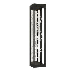 Eurofase Aerie 30" 4-Light LED Outdoor Wall Light, Silver-Black Mix, front view